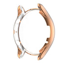 For Amazfit GTR 3 / GTR 3 Pro Full Coverage TPU Electroplating Watch Case (Rose Gold)