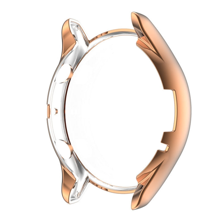 For Amazfit GTR 3 / GTR 3 Pro Full Coverage TPU Electroplating Watch Case (Rose Gold)