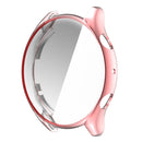 For Amazfit GTR 3 / GTR 3 Pro Full Coverage TPU Electroplating Watch Case (Rose Pink)
