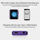 Original Xiaomi Youpin Shanling M0 Lossless Music Player(Titanium Color)