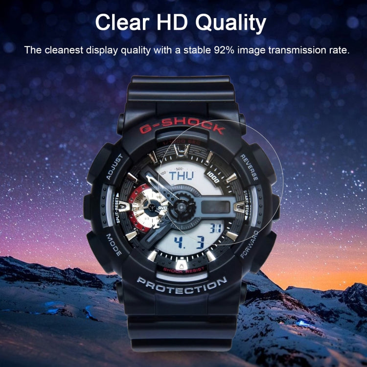 For Casio GA-100 / GA-110 0.26mm 2.5D 9H Tempered Glass Film Screen Protector