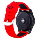 Stripes Pattern Watch Band for Samsung S3(Red)