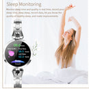AK15 Fashion Smart Female Bracelet, 1.08 inch Color LCD Screen, IP67 Waterproof, Support Heart Rate Monitoring / Sleep Monitoring / Remote Photography (Purple)