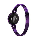 AK15 Fashion Smart Female Bracelet, 1.08 inch Color LCD Screen, IP67 Waterproof, Support Heart Rate Monitoring / Sleep Monitoring / Remote Photography (Purple)