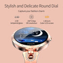 AK15 Fashion Smart Female Bracelet, 1.08 inch Color LCD Screen, IP67 Waterproof, Support Heart Rate Monitoring / Sleep Monitoring / Remote Photography (Silver)