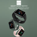 Q10 Fashion Smart Sports Watch, 1.3 inch TFT Screen, IP67 Waterproof, Support Heart Rate / Blood Pressure Monitoring / Sleep Monitoring / Sedentary Reminder (Pink)