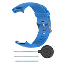 Smart Watch Silicone Watch Band for Garmin Approach S3(Blue)