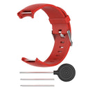 Smart Watch Silicone Watch Band for Garmin Approach S3(Red)