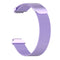 Milanese Watch Band for Garmin Forerunner 235 22cm(Light Purple)