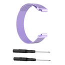 Milanese Watch Band for Garmin Forerunner 235 22cm(Light Purple)