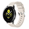 Smart Watch Silicone Watch Band for Garmin Vivoactive 3(Khaki)