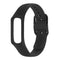 Smart Watch Pure Color Silicone Watch Band for Galaxy Fit-e (Black)
