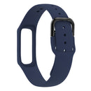 Smart Watch Pure Color Silicone Watch Band for Galaxy Fit-e (Dark Blue)