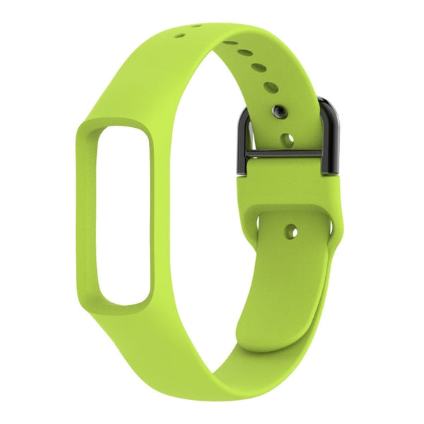 Smart Watch Pure Color Silicone Watch Band for Galaxy Fit-e (Green)