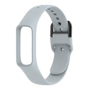 Smart Watch Pure Color Silicone Watch Band for Galaxy Fit-e (Grey)