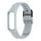Smart Watch Pure Color Silicone Watch Band for Galaxy Fit-e (Grey)