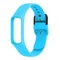 Smart Watch Pure Color Silicone Watch Band for Galaxy Fit-e (Sky Blue)