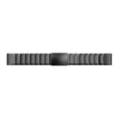 Quick Dismantling Steel Watch Band for Garmin Fenix 5X 26mm(Black)