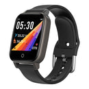 T1 Body Temperature Measurement Smart Sports Watch, 1.3 inch Screen, IP67 Waterproof, Support Automatic Temperature and Heart Rate Monitoring / Sleep Monitoring / Sedentary Reminder(Black)