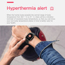 T1 Body Temperature Measurement Smart Sports Watch, 1.3 inch Screen, IP67 Waterproof, Support Automatic Temperature and Heart Rate Monitoring / Sleep Monitoring / Sedentary Reminder(Black)