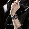 SKMEI 1278 Fashionable Outdoor 50m Waterproof Digital Watch Student Sports Wrist Watch Support 5 Group Alarm Clocks(Black)