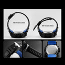 SKMEI 1380 Men Fashionable Outdoor 50m Waterproof Digital Watch Large Dial Sports Wrist Watch(Blue)