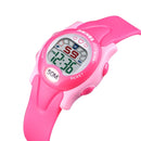 SKMEI 1478 Multifunction Children Digital Watch 50m Waterproof Sports Watch(Rose Red)