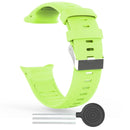 For Polar Vantage V Silicone Smart Watch Watch Band (Green)