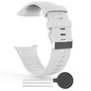 For Polar Vantage V Silicone Smart Watch Watch Band (White)