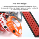 Colorful Silicone Wrist Strap Watch Band for Xiaomi Mi Band 3 & 4(Orange)