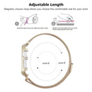 For Apple Watch Series 3 & 2 & 1 38mm Milanese Loop Simple Fashion Metal Watch Band(Gold)