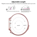 For Apple Watch Series 3 & 2 & 1 38mm Milanese Loop Simple Fashion Metal Watch Band(Rose Gold)