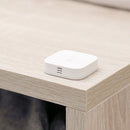 Original Xiaomi Aqara Smart Temperature Humidity Environment Sensor Smart Control via Mihome APP Zigbee Connection, Support Air Pressure, with the Xiaomi Multifunctional Gateway Use (CA1001) (White)