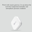 Original Xiaomi Aqara Smart Temperature Humidity Environment Sensor Smart Control via Mihome APP Zigbee Connection, Support Air Pressure, with the Xiaomi Multifunctional Gateway Use (CA1001) (White)