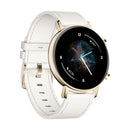 HUAWEI WATCH GT 2 42mm Fashion Wristband Bluetooth Fitness Tracker Smart Watch, Kirin A1 Chip, Support Heart Rate & Pressure Monitoring / Sports Recording / Bluetooth Music / GPS(White)
