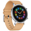 HUAWEI WATCH GT 2 42mm Fashion Wristband Bluetooth Fitness Tracker Smart Watch, Kirin A1 Chip, Support Heart Rate & Pressure Monitoring / Sports Recording / Bluetooth Music / GPS(Apricot)