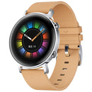 HUAWEI WATCH GT 2 42mm Fashion Wristband Bluetooth Fitness Tracker Smart Watch, Kirin A1 Chip, Support Heart Rate & Pressure Monitoring / Sports Recording / Bluetooth Music / GPS(Apricot)