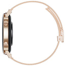 HUAWEI WATCH GT 2 42mm Metal Wristband Bluetooth Fitness Tracker Smart Watch, Kirin A1 Chip, Support Heart Rate & Pressure Monitoring / Sports Recording / Bluetooth Music / GPS(Gold)