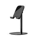 ROCK RPH0944 Adjustable Lifting 90 Degree Rotation ABS Stand Desktop Phone Tablet Holder(Black)