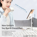 ROCK RPH0944 Adjustable Lifting 90 Degree Rotation ABS Stand Desktop Phone Tablet Holder(White)