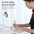 ROCK RPH0944 Adjustable Lifting 90 Degree Rotation ABS Stand Desktop Phone Tablet Holder(White)