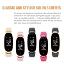 S3 0.96 inch OLED Display Bluetooth Sports Smart Bracelet, IP67 Waterproof, Support Heart Rate Monitor / GPS Trajectory / Pedometer / Calls Remind / Sedentary Reminder / Remote Capture / Distance, Compatible with Android and iOS Phones(Rose Gold)