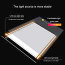5W 5V LED USB Three Level of Brightness Dimmable A4 Acrylic Scale Copy Boards Anime Sketch Drawing Sketchpad, Size: 220*330*5mm