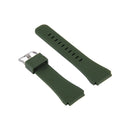 For Samsung Gear S3 Classic Smart Watch Silicone Watchband, Length: about 22.4cm(Army Green)