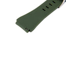 For Samsung Gear S3 Classic Smart Watch Silicone Watchband, Length: about 22.4cm(Army Green)