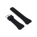 For Samsung Gear S3 Classic Smart Watch Silicone Watchband, Length: about 22.4cm(Black)