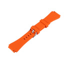 For Samsung Gear S3 Classic Smart Watch Silicone Watchband, Length: about 22.4cm(Orange)