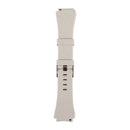 For Samsung Gear S3 Classic Smart Watch Silicone Watchband, Length: about 22.4cm(Beige)
