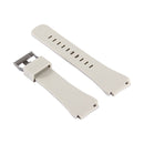 For Samsung Gear S3 Classic Smart Watch Silicone Watchband, Length: about 22.4cm(Beige)