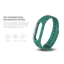 For Xiaomi Mi Band 2 Colorful Silicone Watch Band Host not Included(Grass Green)